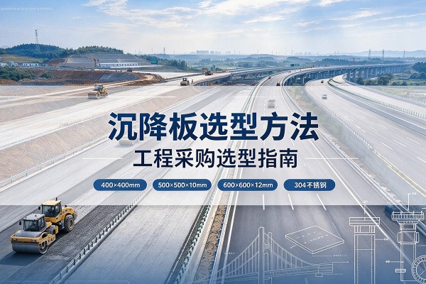 孝感沉降板选择方法