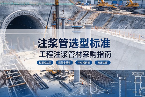 孝感注浆管选型标准
