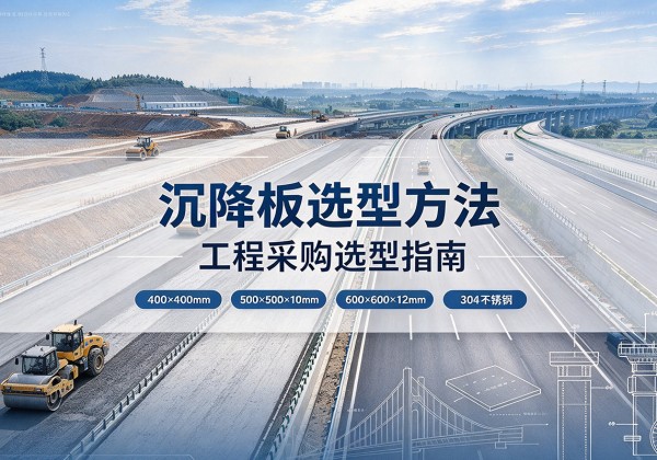 孝感沉降板选择方法