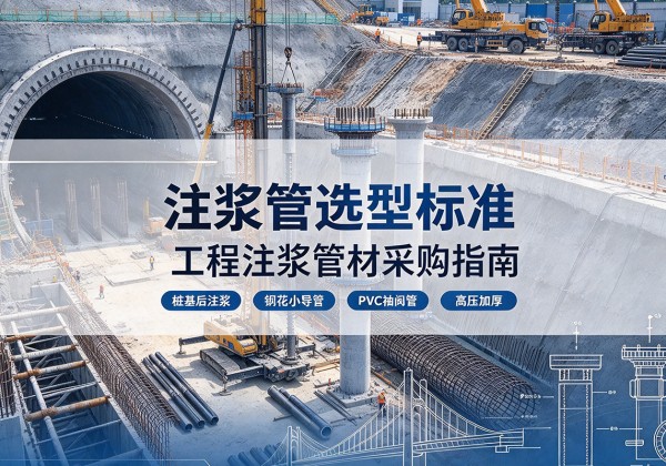 孝感注浆管选型标准